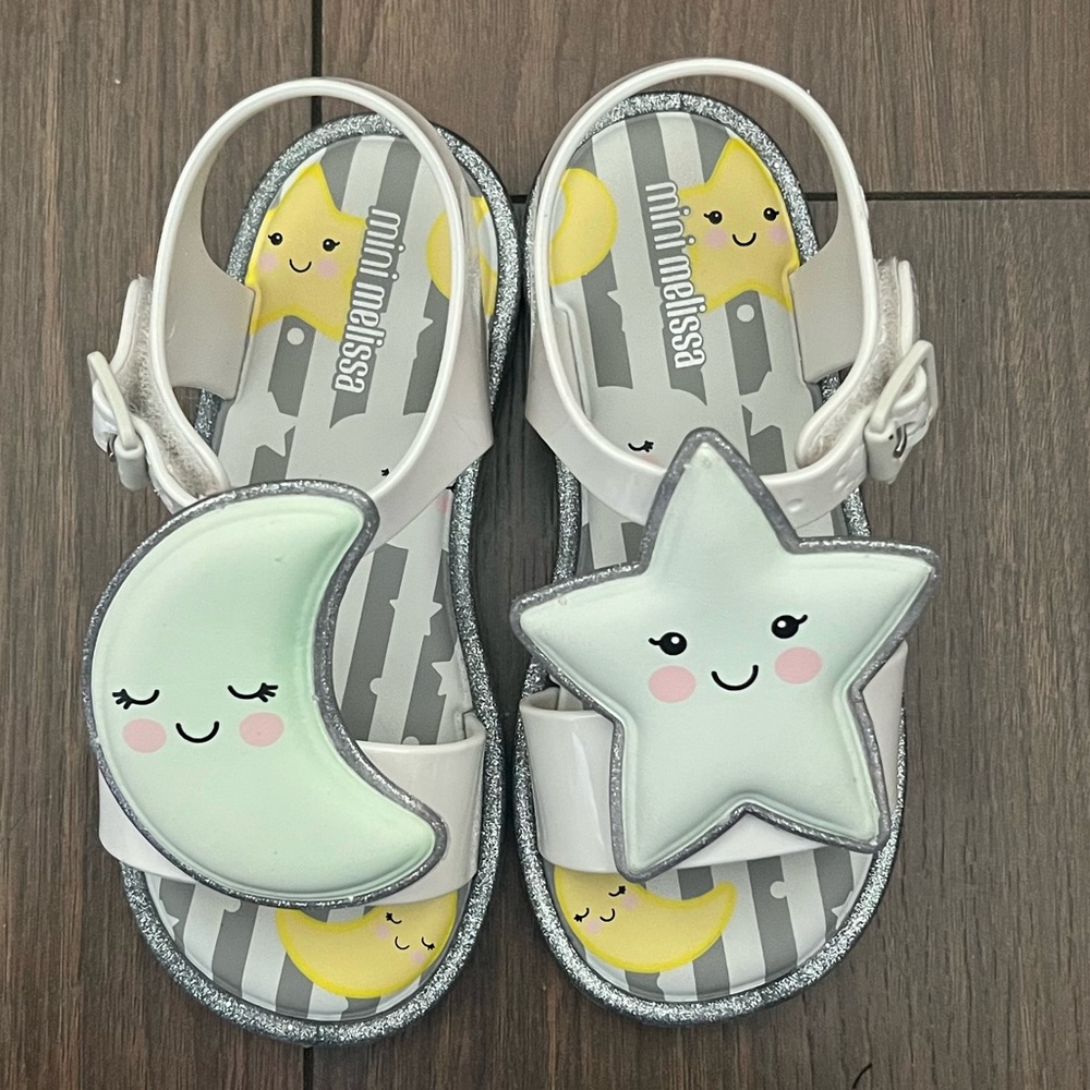Mini Melissa moon and stars sandals